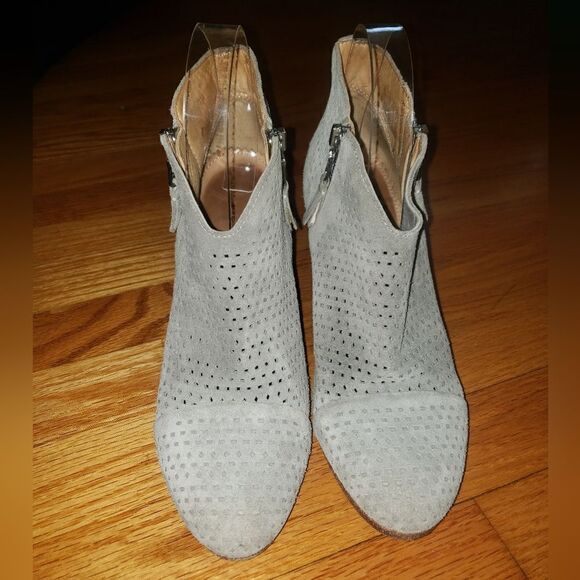 Rag & Bone gray leather booties - Picture 2 of 9
